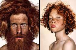 Поцелованные солнцем: Неземная красота людей с веснушками в объективе Брока Элбанк