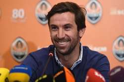 Срна прилетів в Київ, щоб підтримати свою збірну (фото)