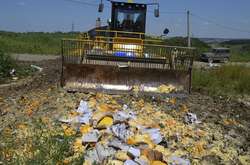 В окупованому Криму похвалилися, що спалили в печі ще 50 кг санкційних сирів