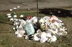 Добряче погуляли: на що перетворилася запорізька набережна після Дня міста (фото)