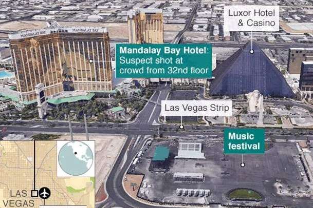 Убийца из Лас-Вегаса оставил записку со «смертоносными расчетами»