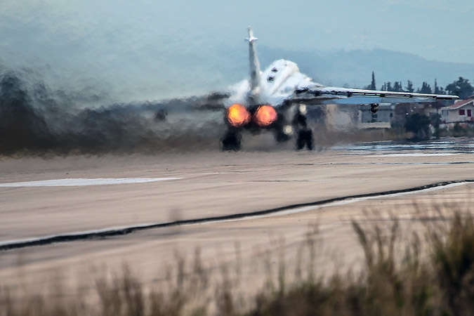 У Сирії під час зльоту розбився російський Су-24