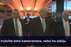 Президент Чехии жестко отшил телеоператора (видео)