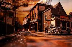 Унікальна діорама «Ласкаво просимо в Деррі» за мотивами роману Стівена Кінга «Воно»