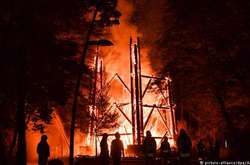 Вежа Гете у місті&nbsp;Франкфурт-на-Майні вигоріла вщент