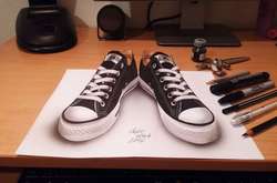 Неймовірні об'ємні малюнки, які неможливо відрізнити від реальності