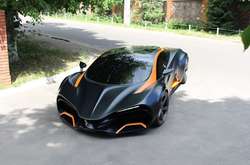 Украинский суперкар Himera Q уехал в Латвию