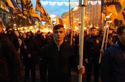 У Києві пройшла хода, присвячена річниці УПА (фото, відео)