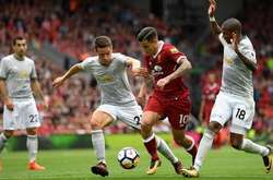 Чемпіонат Англії. «Манчестер Юнайтед» та «Ліверпуль» розійшлись миром