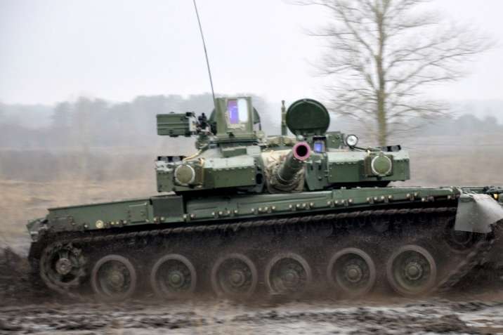 Опубліковано видовищне відео з українськими танками