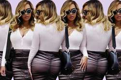 На зависть всем Кардашьян: Бейонсе в мини-юбке подчеркнула аппетитные формы