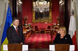 Петро Порошенко та Марі-Луїз Колейро Прека