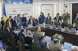 Сорвано заседание согласительного совета Верховной Рады