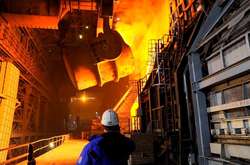Сумнівний рекорд: виробництво сталі в Україні впало до мінімуму за 20 років