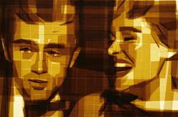 Шедеври, які вражають. Художник створює картини за допомогою скотчу