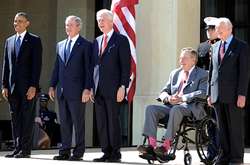 П’ять колишніх президентів США зібрали 31 млн доларів для постраждалих від ураганів