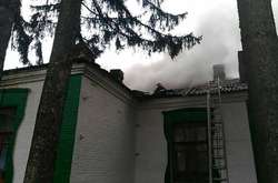 На Виннитчине загорелась школа