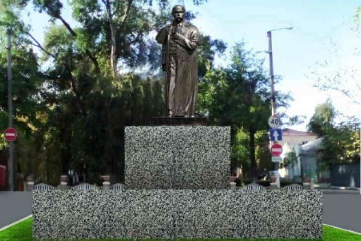 На Одещині замість пам'ятника Леніну поставлять монумент Шевченку
