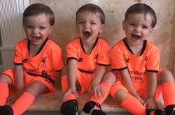 Чарівні фото хлопчиків-трійнят, яких розрізняє лише мати