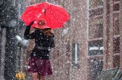 У четвер в Україні дощі, в деяких областях - мокрий сніг