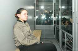 Олена Зайцева у залі суду