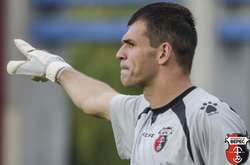 Голкіпер «Вереса»  уникнув серйозного пошкодження в матчі з «Арсеналом-Київ»