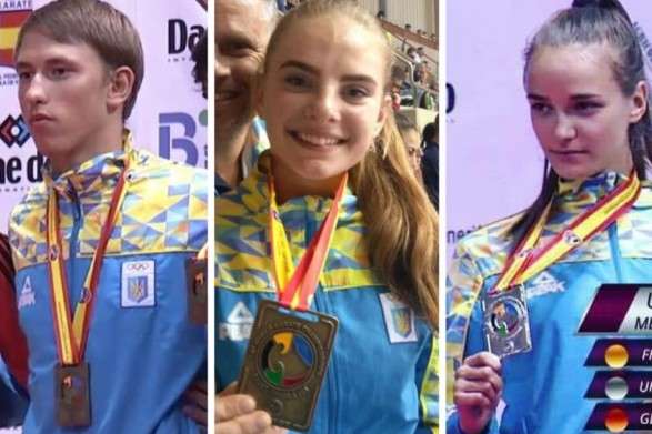 Збірна України виборола три медалі на молодіжному чемпіонаті світу з карате