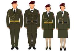 Українських десантників переодягнуть: з блакитних у бордові берети