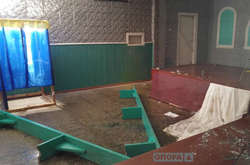 Розтрощена дільниця на Дніпропетровщині