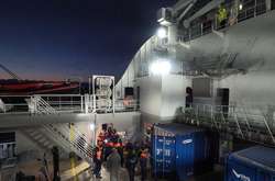  Спасательная операция на месте крушения российского Ми-8 