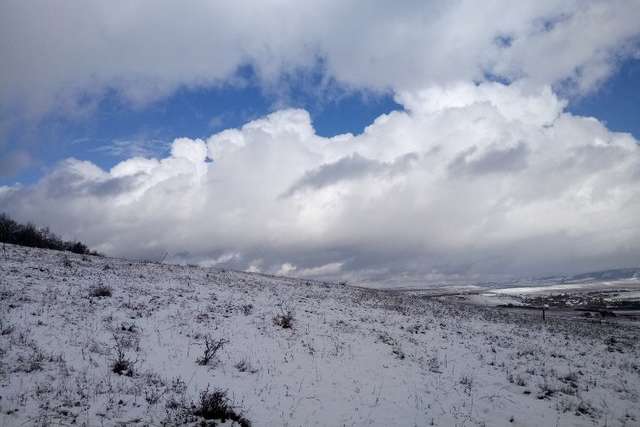 Анексований Крим засипало снігом. Фотогалерея