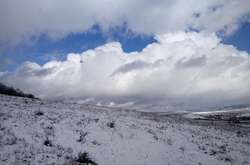 Анексований Крим засипало снігом. Фотогалерея