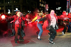 Хайди Клум воссоздала клип Thriller Майкла Джексона на своей вечеринке