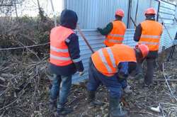 Компанія «Сіті-Центр» в Одесі демонтує паркан, через який стався конфлікт з військовими