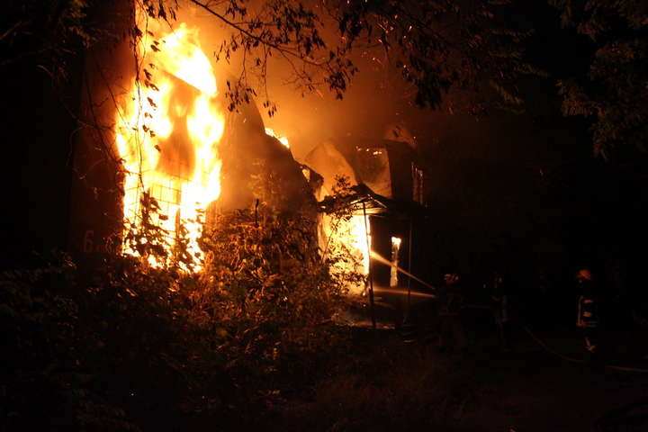 В Одессе сгорел корпус санатория 