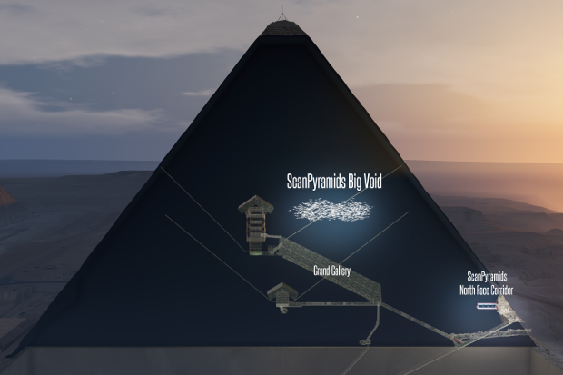 Дослідники знайшли таємну кімнату у піраміді Хеопса