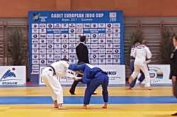 Українські дзюдоїсти на кадетському Кубку Європи вибороли шість нагород