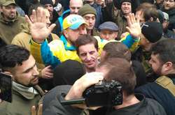 Шкіряк прокоментував своє побиття під судом, де розглядали справу Колмогорова