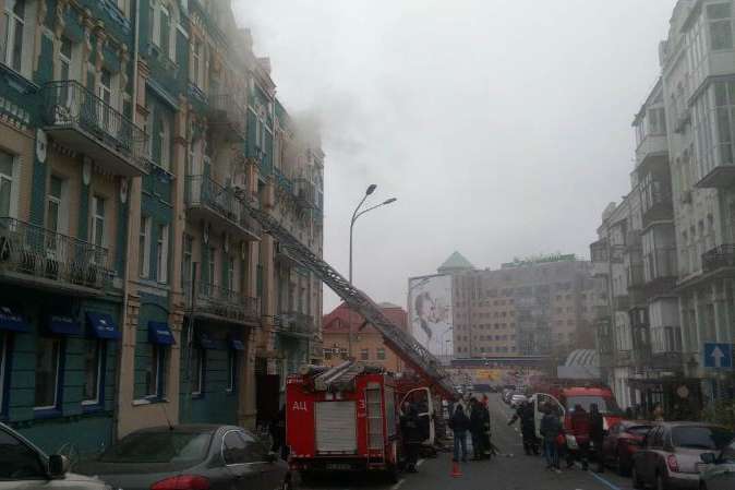 Пожежа в центрі Києва: стали відомі нові подробиці