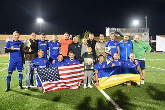 Українська команда виграла турнір пам'яті Лобановського у США