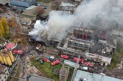 В Одесі палала шоколадна фабрика