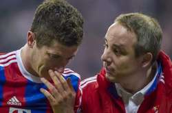 Роберт Левандовськи та Фолькер Браун