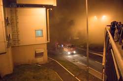 Вночі у столиці палав «Ашан»