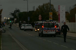 Місце інциденту у Франції