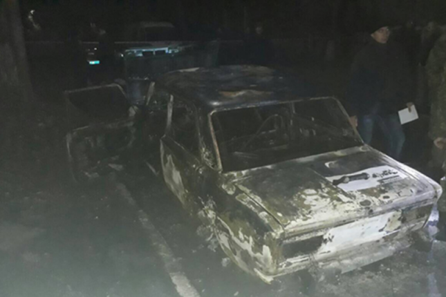У Жовтих Водах з протитанкового гранатомета розстріляли автівку із поліцейськими