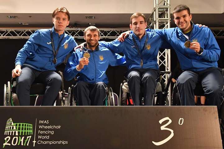 Українці завоювали 8 медалей на чемпіонаті світу з фехтування на візках