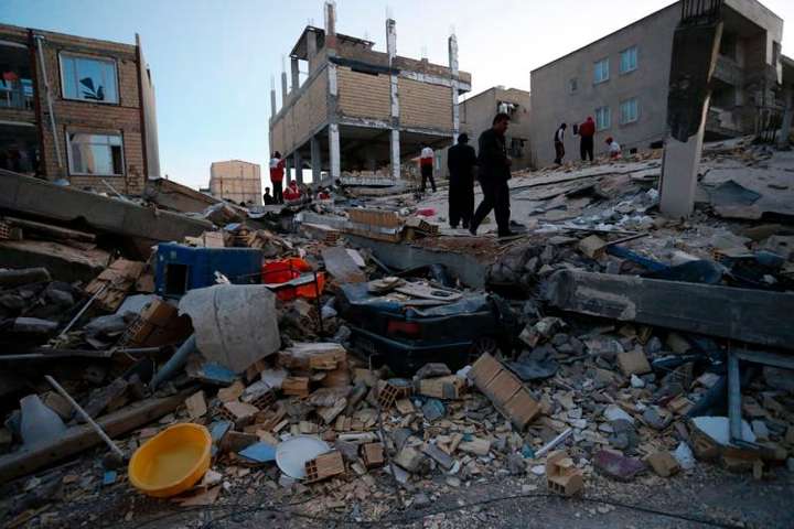 Землетрус в Ірані: кількість загиблих зросла до 445 осіб