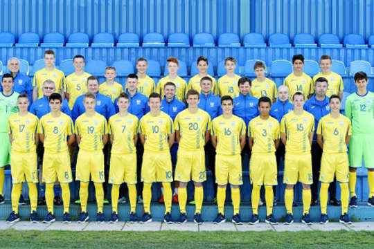 Збірна України U-16 проведе товариські матчі з Бельгією та Португалією