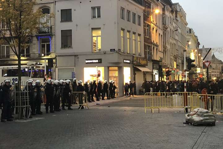 Погроми в Брюсселі: поліція затримала понад 30 осіб