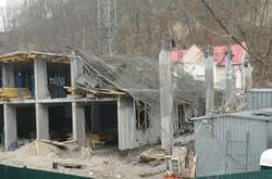 Обвал на будівництві